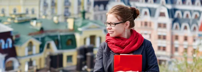 Студентка вуза в Люксембурге