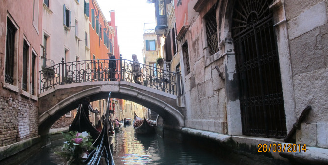 Canals and bridges are the hallmark of Venice