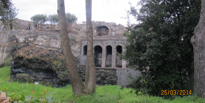 The Archaeological park of Pompeii