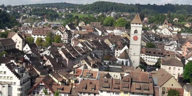 Schaffhausen. Nice view from castle