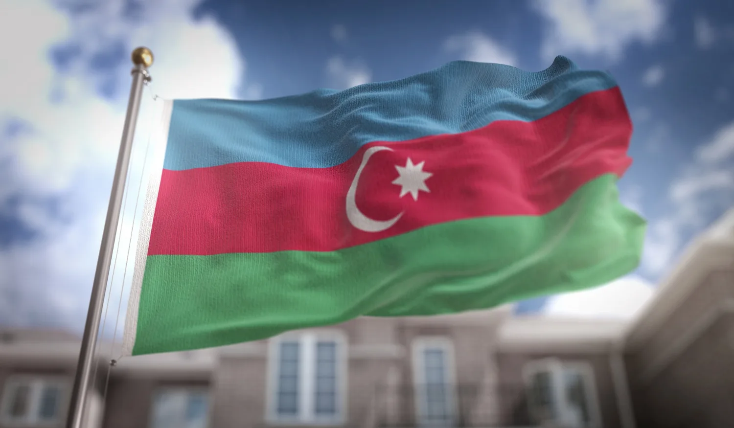 Флаг Азербайджана