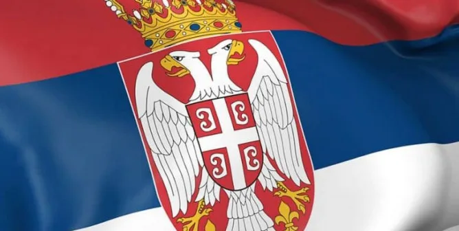 Флаг Сербии