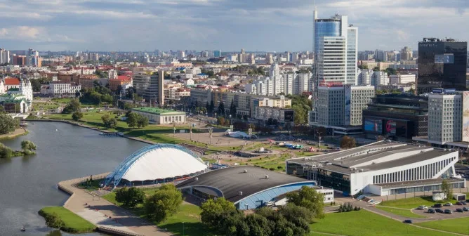 Минск в высоты птичьего полета