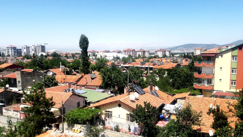 Панорамный вид на город Армении