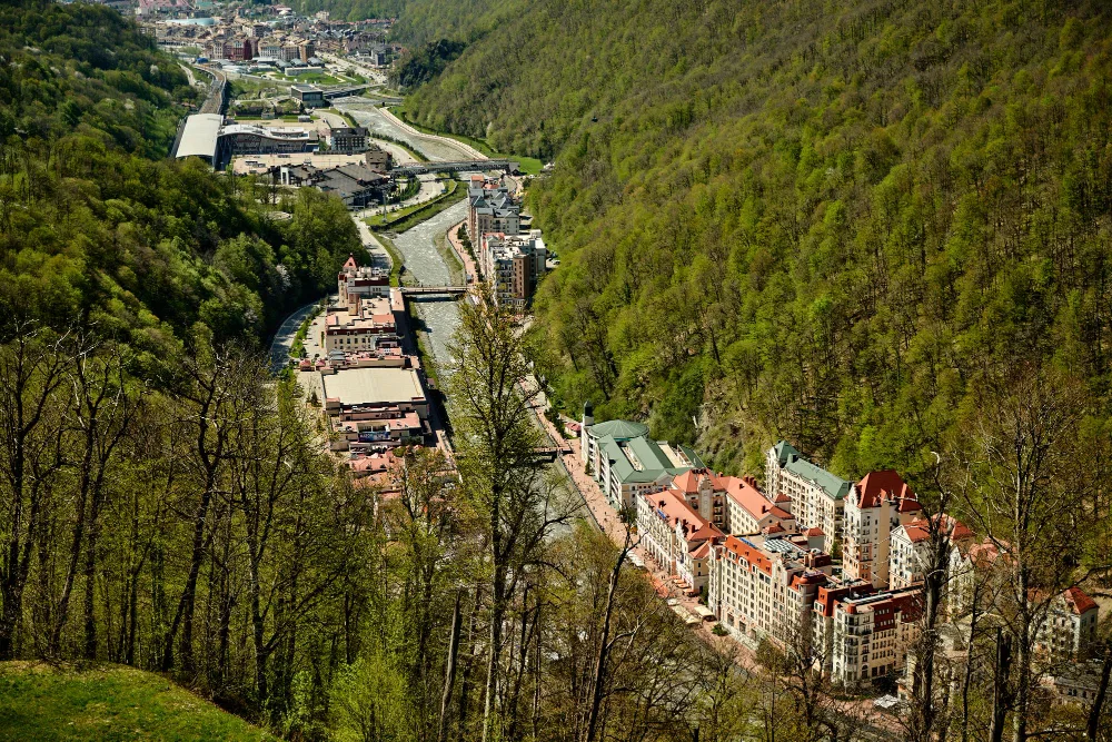 Курорт Роза Хутор в Красной Поляне