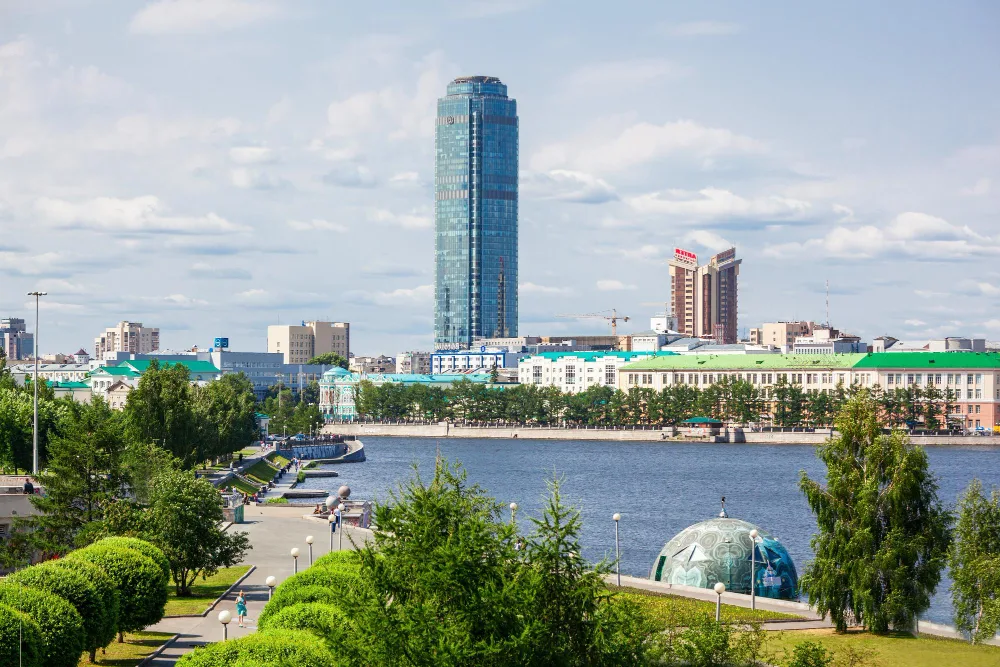 54-этажный бизнес-центр «Высоцкий» в Екатеринбурге